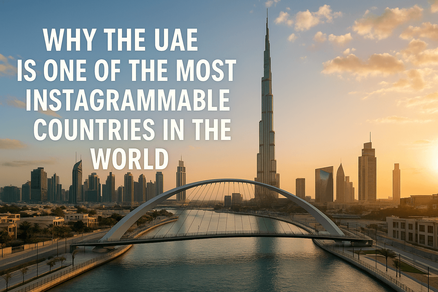 Why the UAE Is One of the Most Instagrammable Countries in the World From futuristic skylines to golden deserts, the UAE ...