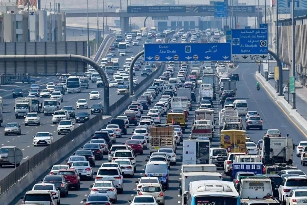 dubai traffic