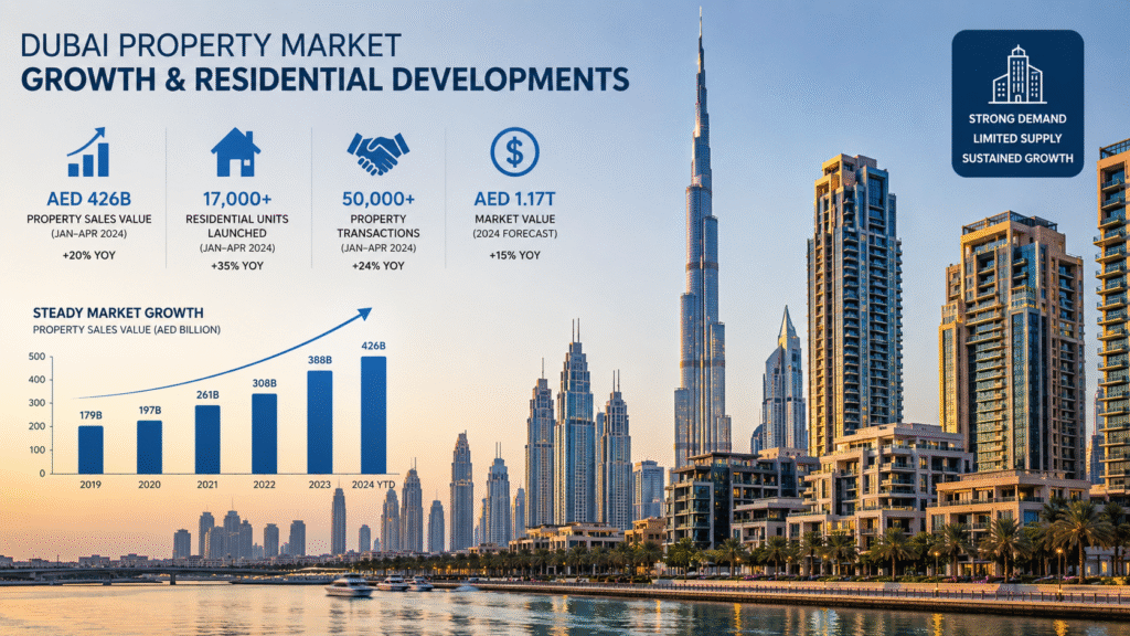 Dubai absorption rate real estate